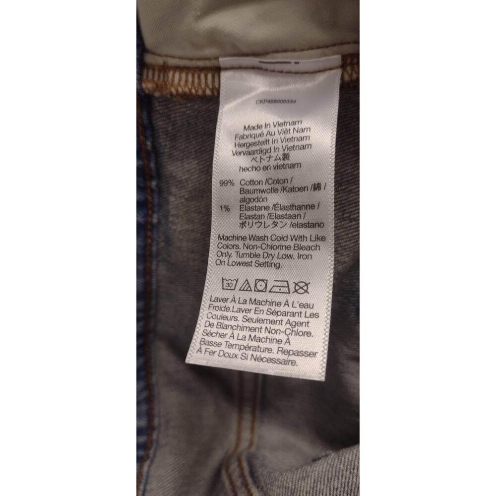 Madewell The Perfect Vintage Wide Leg Jean Denim Blue Women’s Size 33 P - Picture 12 of 16